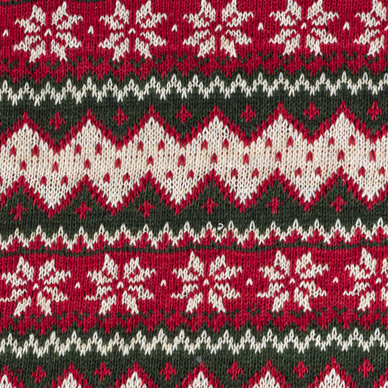 150x45cm Sweater Knit Fabric Snow Jacquard Polyester Fabric Christmas Tree Skirt Pillow Decoration Cloth Crafts Toy DIY Material
