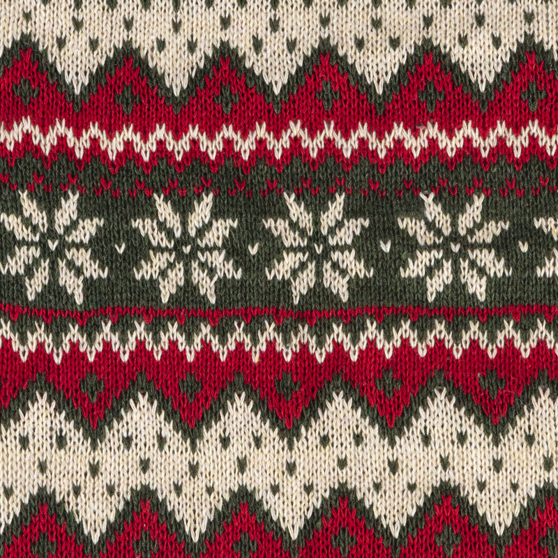 150x45cm Sweater Knit Fabric Snow Jacquard Polyester Fabric Christmas Tree Skirt Pillow Decoration Cloth Crafts Toy DIY Material