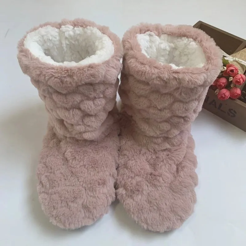 Thick Thermal Socks Men Women Winter Warm Home Soft Thickened Plus Velvet Sleeping Anti Slip Floor Slipper Sock For Christmas