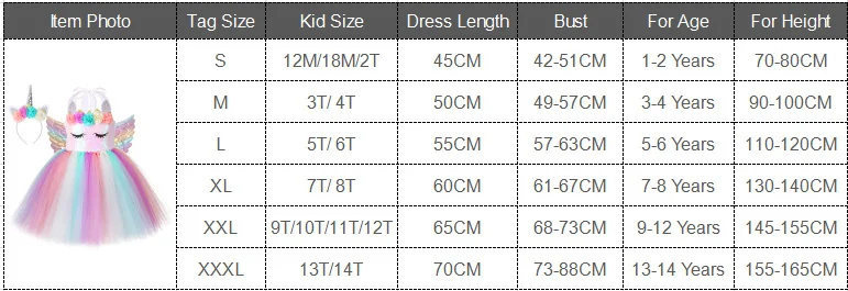 Pastel Flowers Unicorn Costumes for Girls Sequins Birthday Princess Dresses Kids Halloween Christmas Outfit with Wings Horns Bow