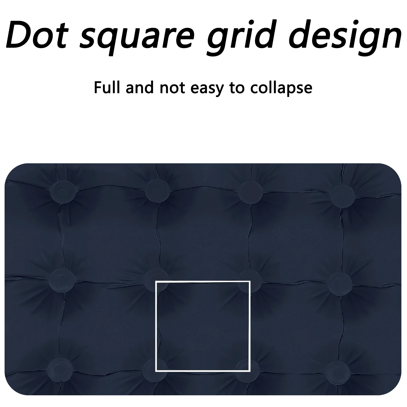 Cozy 10cm Thick Inflatable Mattress - Winter Insulated Camping Pad, Perfect Christmas Gift Idea for Family & Outdoor Adventures