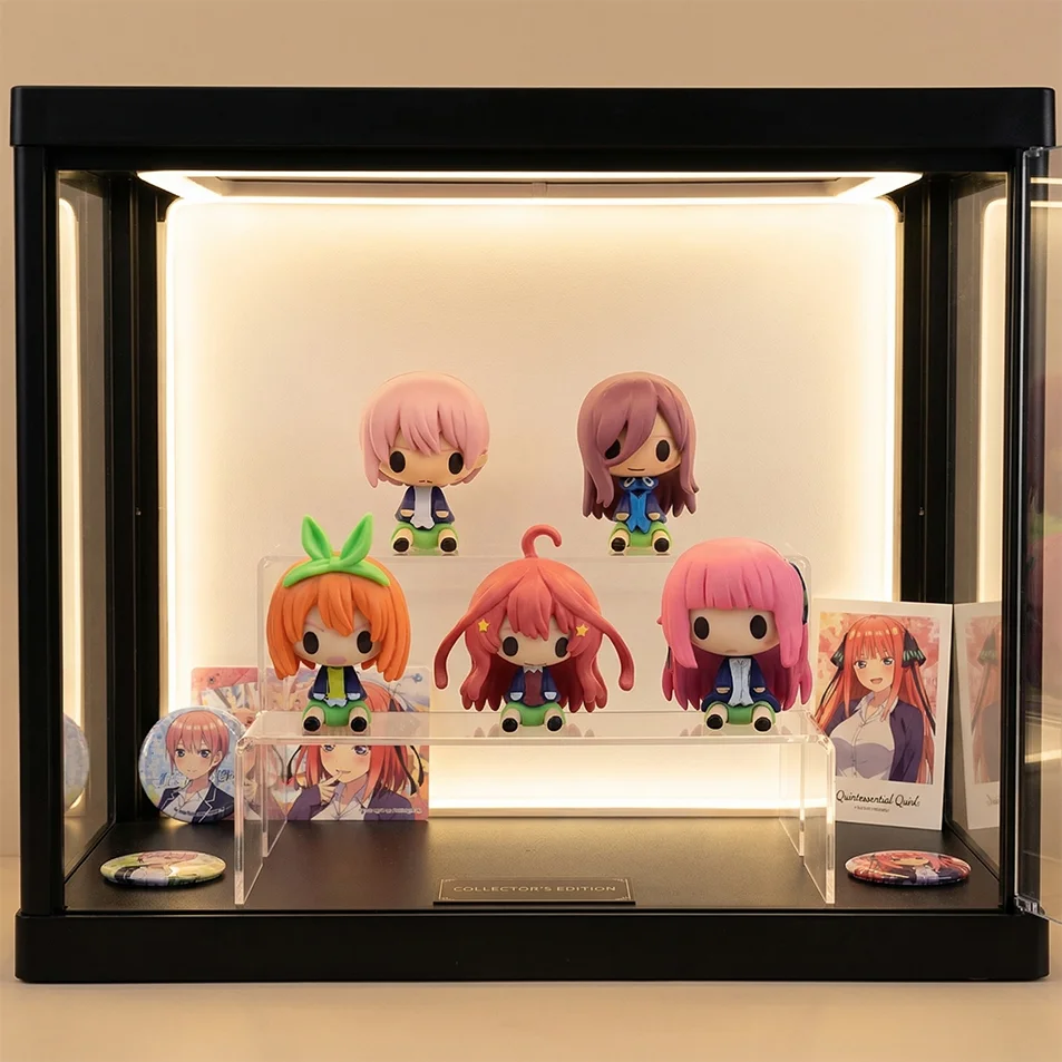 5Pcs/Set The Quintessential Quintuplets Mini Anime Girl Figure Kazuhana Nino Miku Nakano Shika May Christmas Birthday Gift