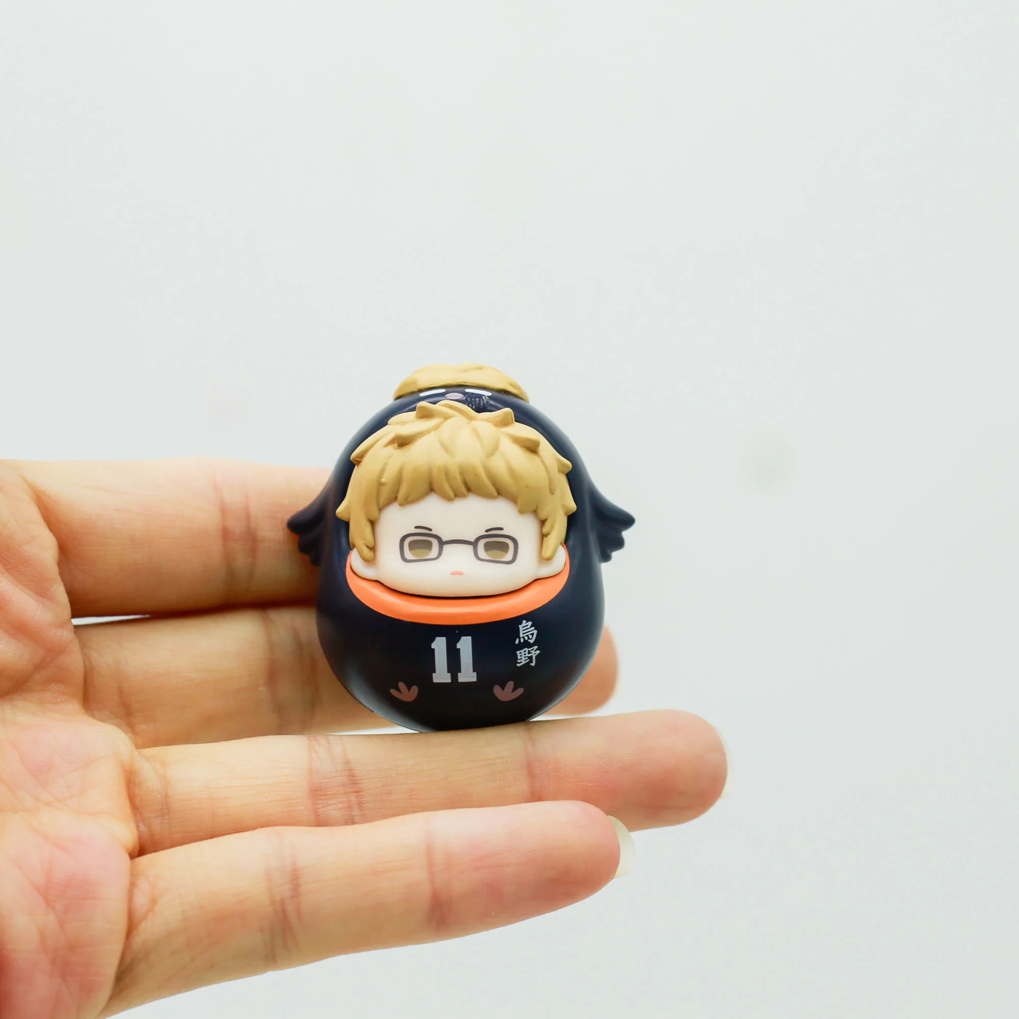 Haikyuu The Battle At The Garbage Dump Official Daruma Doll Blind Box Toy Anime Volleyball Figure Desk Decor Christmas Gift