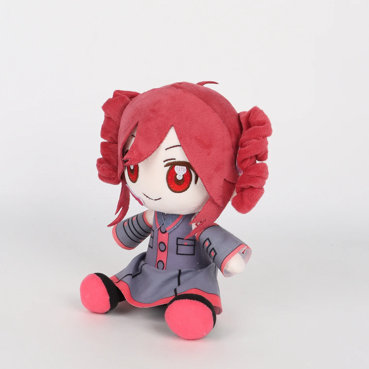 Hot Kasane Teto Plush Toy Soft Doll Stuffed Plushies Figure Anime Cosplay Cartoon Birthday Present Christmas Gift for Fans