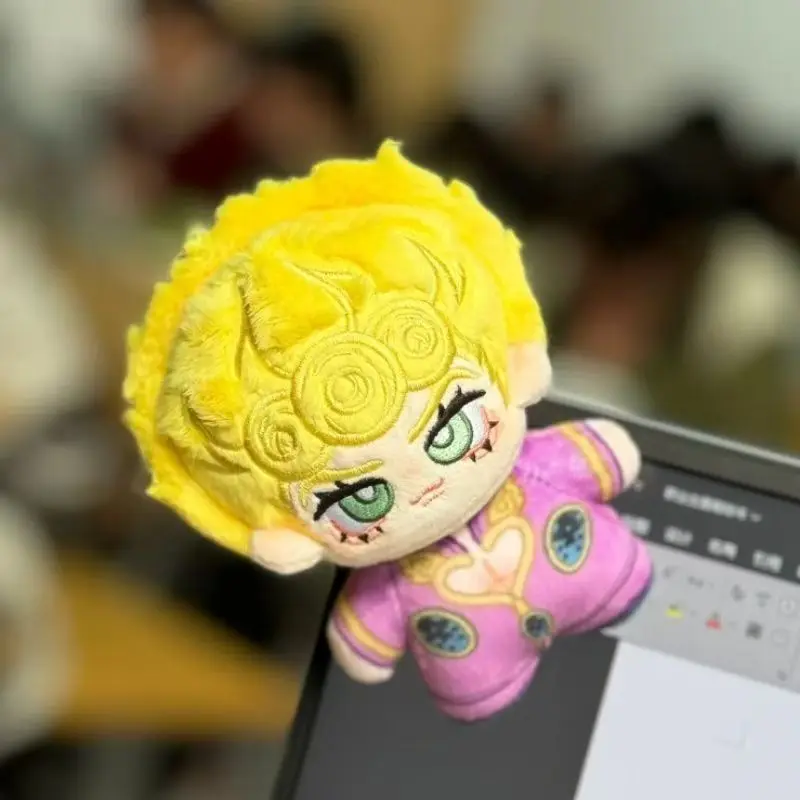 10CM Anime JoJo's Bizarre Adventure Jolyne Cujoh Kakyoin Tenmei Plush Keychain Pendant Cotton Plushie Kids Christmas Gifts