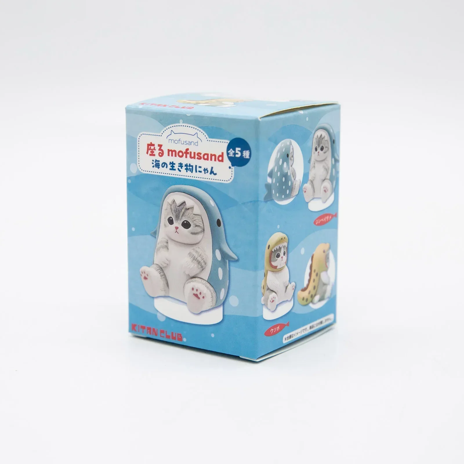 Cat Marine Organism Sea Life Blind Box Cute Action Figure Octopus Penguin Otter Desktop Decoration Christmas Gift
