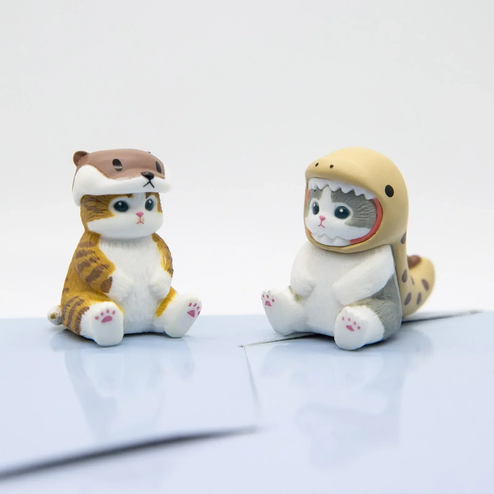 Cat Marine Organism Sea Life Blind Box Cute Action Figure Octopus Penguin Otter Desktop Decoration Christmas Gift