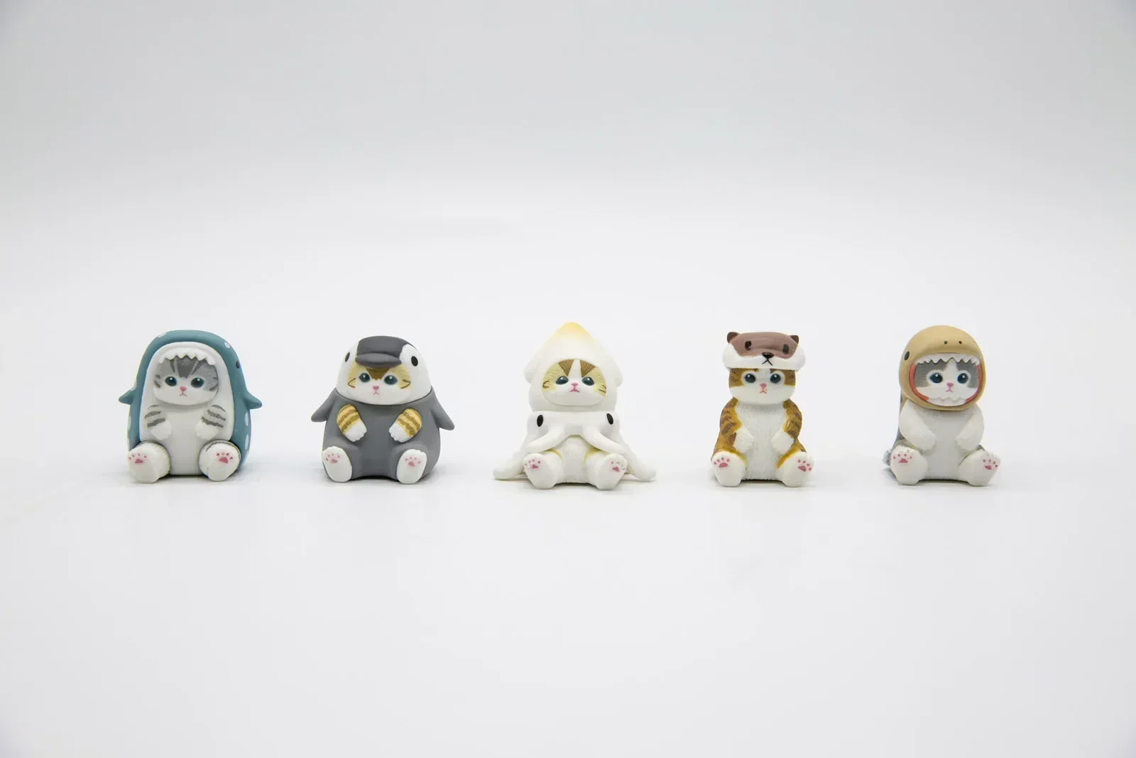 Cat Marine Organism Sea Life Blind Box Cute Action Figure Octopus Penguin Otter Desktop Decoration Christmas Gift