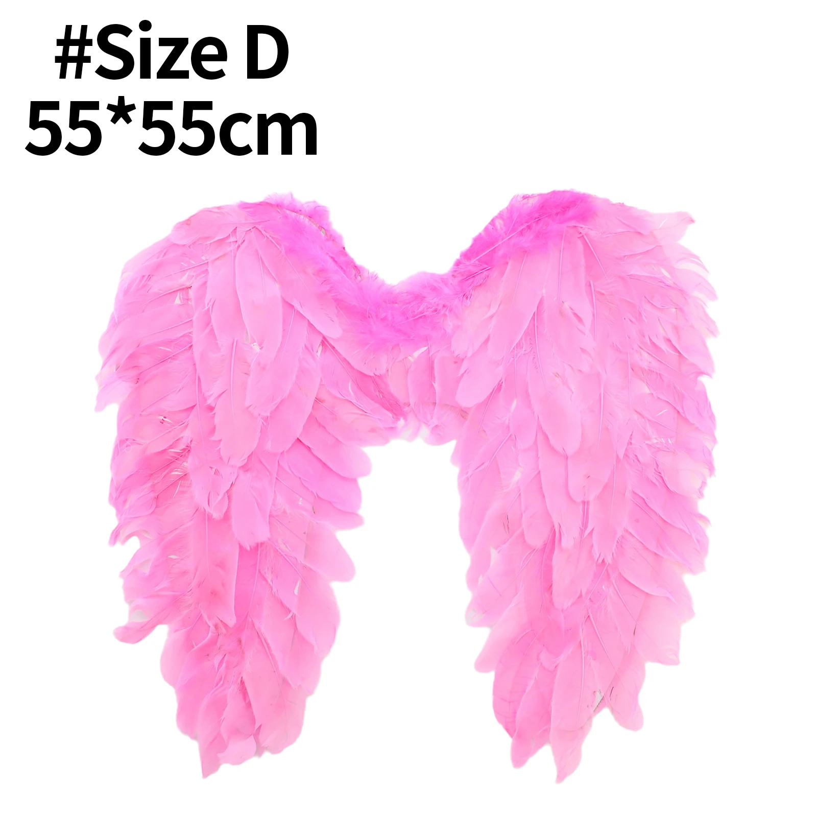 Halloween Feather Wings White Black Angel Wings Devil Wings with Elastic Straps for Adult Teens Christmas Costume Accessories