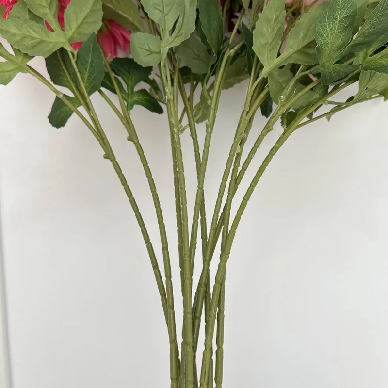 Realistic Silk Dahlias For Wedding Party Christmas Wreath Birthday DIY Home Office Vase Decoration Artificial Flower