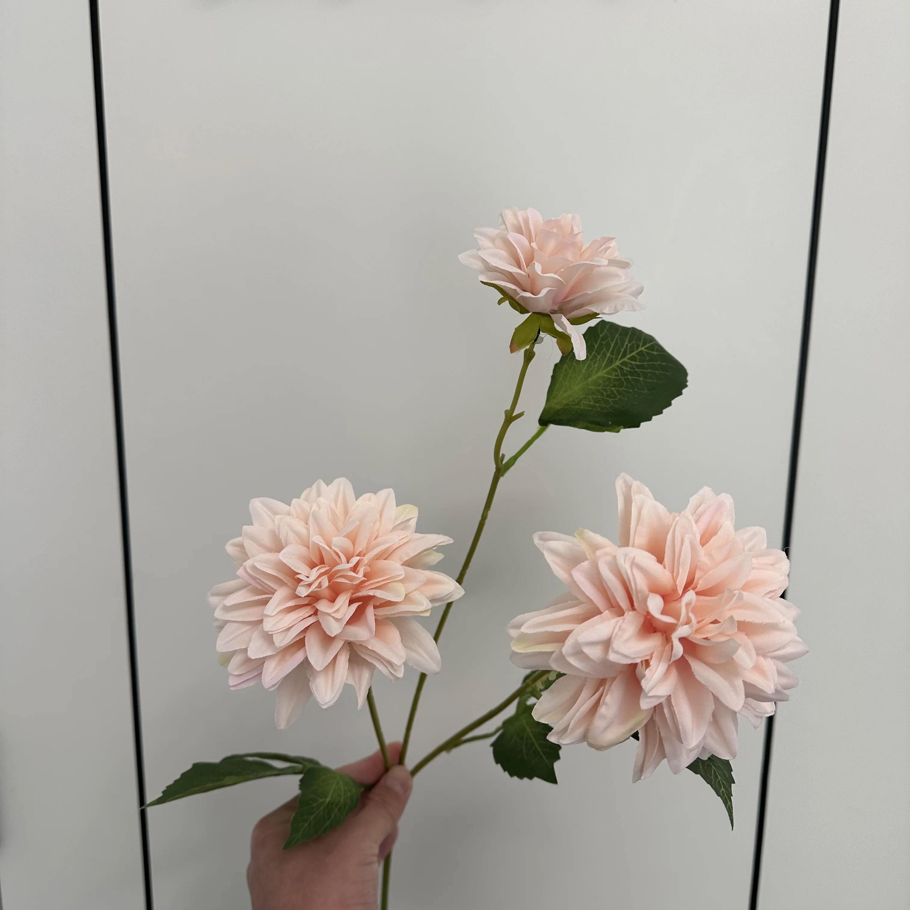 Realistic Silk Dahlias For Wedding Party Christmas Wreath Birthday DIY Home Office Vase Decoration Artificial Flower