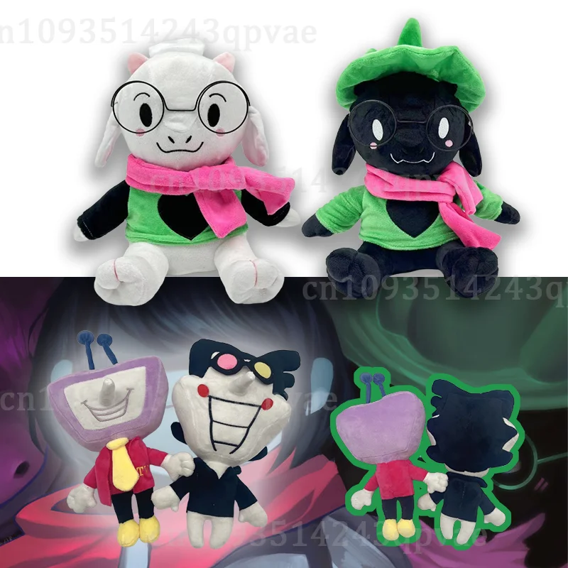 TreasuringU 2026 New Deltarunes Plush Toys Cute Tenna Talsei Plush Dolls Stuffed Toys Spamton Plushie Birthday Christmas Gifts