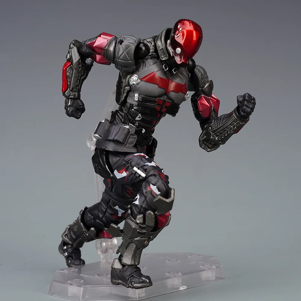 AMAZING YAMAGUCHI Action Figure Arkham Knight Batman Red Hood Robin Jason Todd Figuarts Game Model Toy Collection Christmas Gift