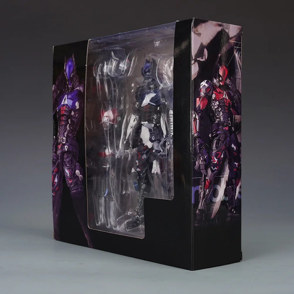 AMAZING YAMAGUCHI Action Figure Arkham Knight Batman Red Hood Robin Jason Todd Figuarts Game Model Toy Collection Christmas Gift