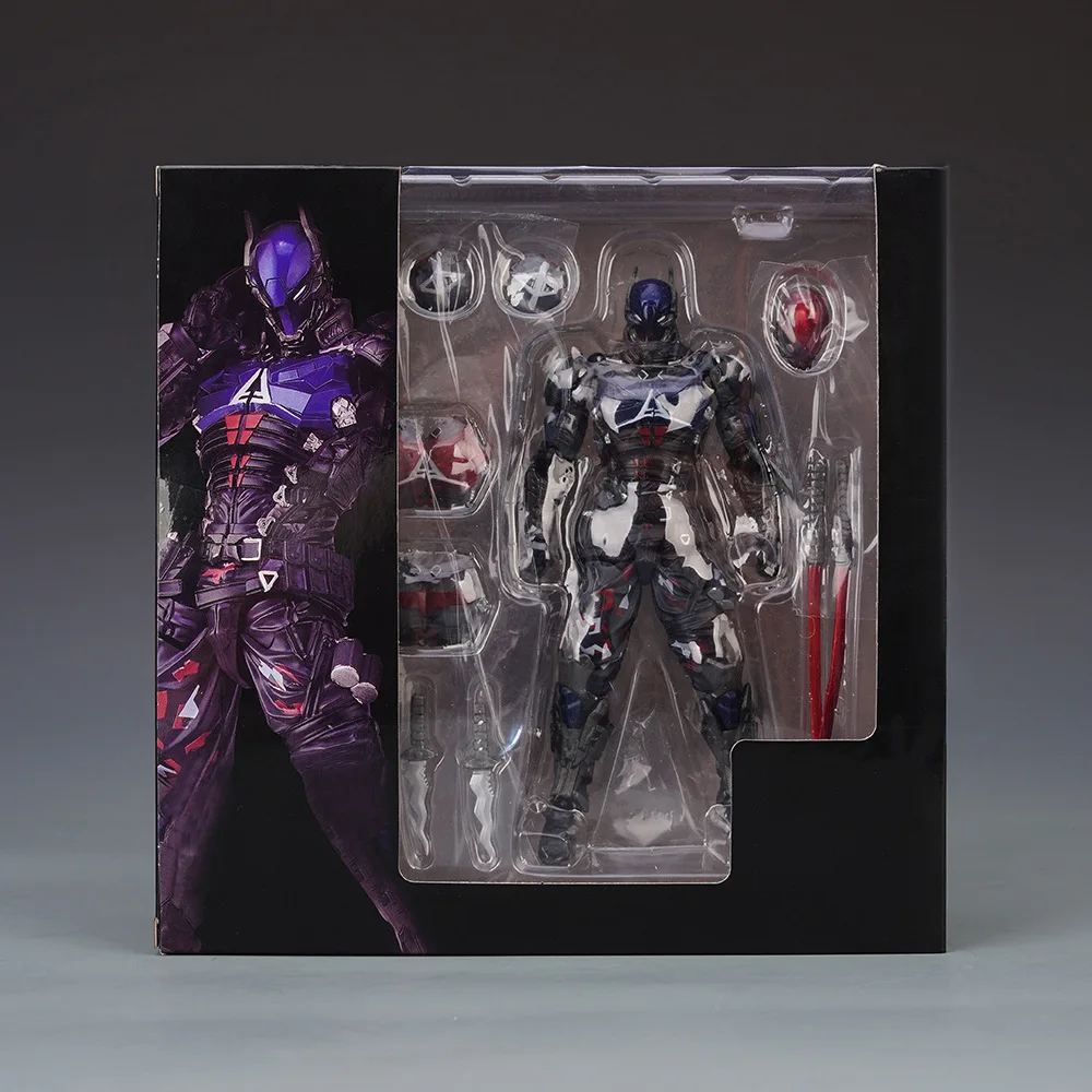 AMAZING YAMAGUCHI Action Figure Arkham Knight Batman Red Hood Robin Jason Todd Figuarts Game Model Toy Collection Christmas Gift
