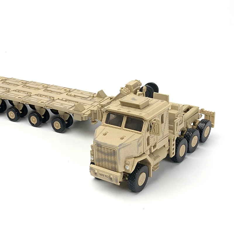 1/72 Creative Military Series Building Blocks Beige Armored Transport Vehicle M-Track Vs M1A2 Tank Model Toys For Christmas Gift