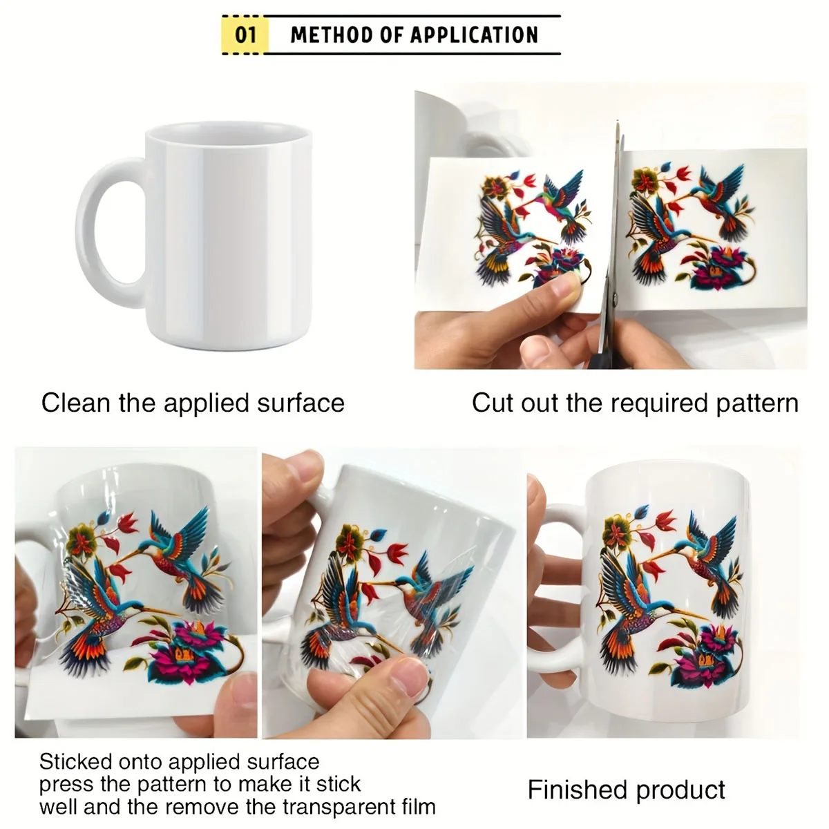 2pcs Winter Christmas Forest Animal DIY UV DTF Rub On Transfer Stickers Tumbler Glass Cup Can Wrap Card Xmas Tree Ornament Decor