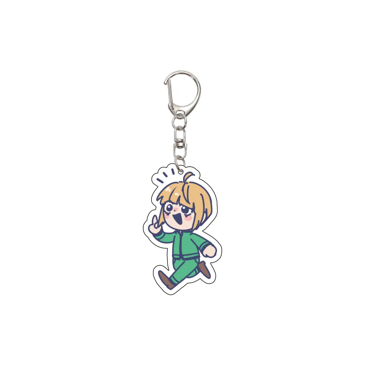 55MM Anime The Disastrous Life of Saiki K Keychain Saiki Kusuo Teruhashi Kokomi Key Chain Acrylic Model Plate Christmas Gifts