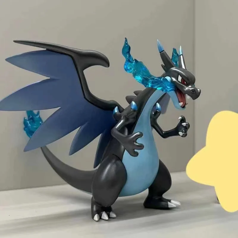 Pokemon Figure 11cm Dragonite Figure Pet Animal Genie Spitfire Charizard mega X Figurine Pvc Model Room Decora Toys Christmas Fo