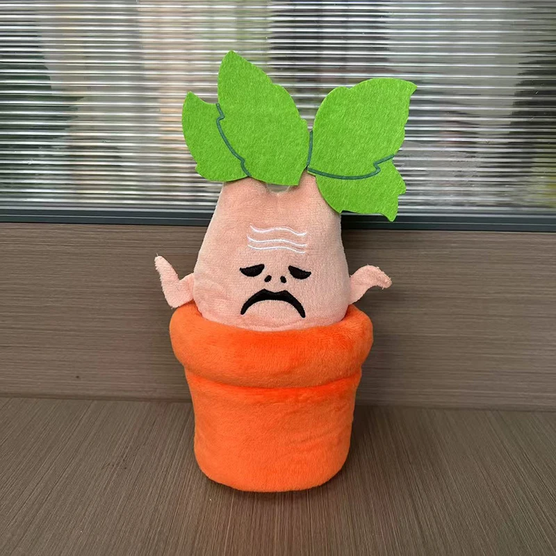 New Mandrake Plush Toy Cartoon Soft Stuffed Anime Plush Doll For Kids Birthday Christmas Gift Home Decoration Fans Collect Gift