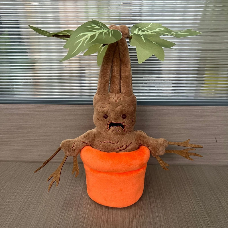 New Mandrake Plush Toy Cartoon Soft Stuffed Anime Plush Doll For Kids Birthday Christmas Gift Home Decoration Fans Collect Gift