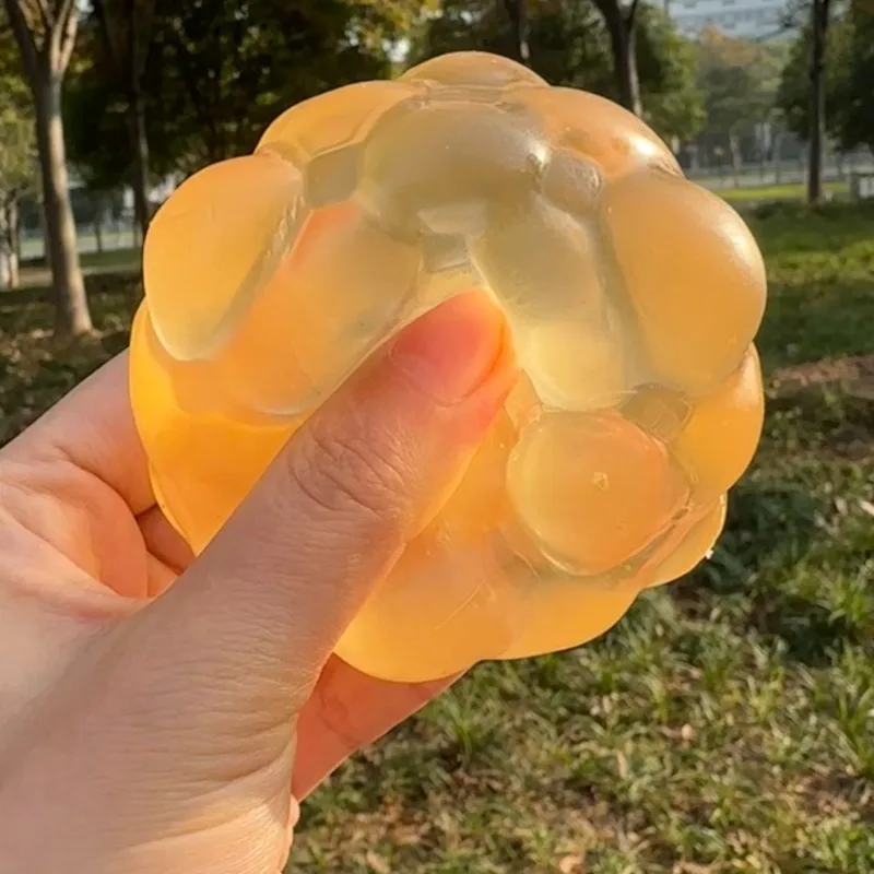 Squishy Maltose Fidget Toys Bright Soft Colored Cubic Maltose Squeeze Toy Fun Anti-stress Sensory Toy Christmas Toys