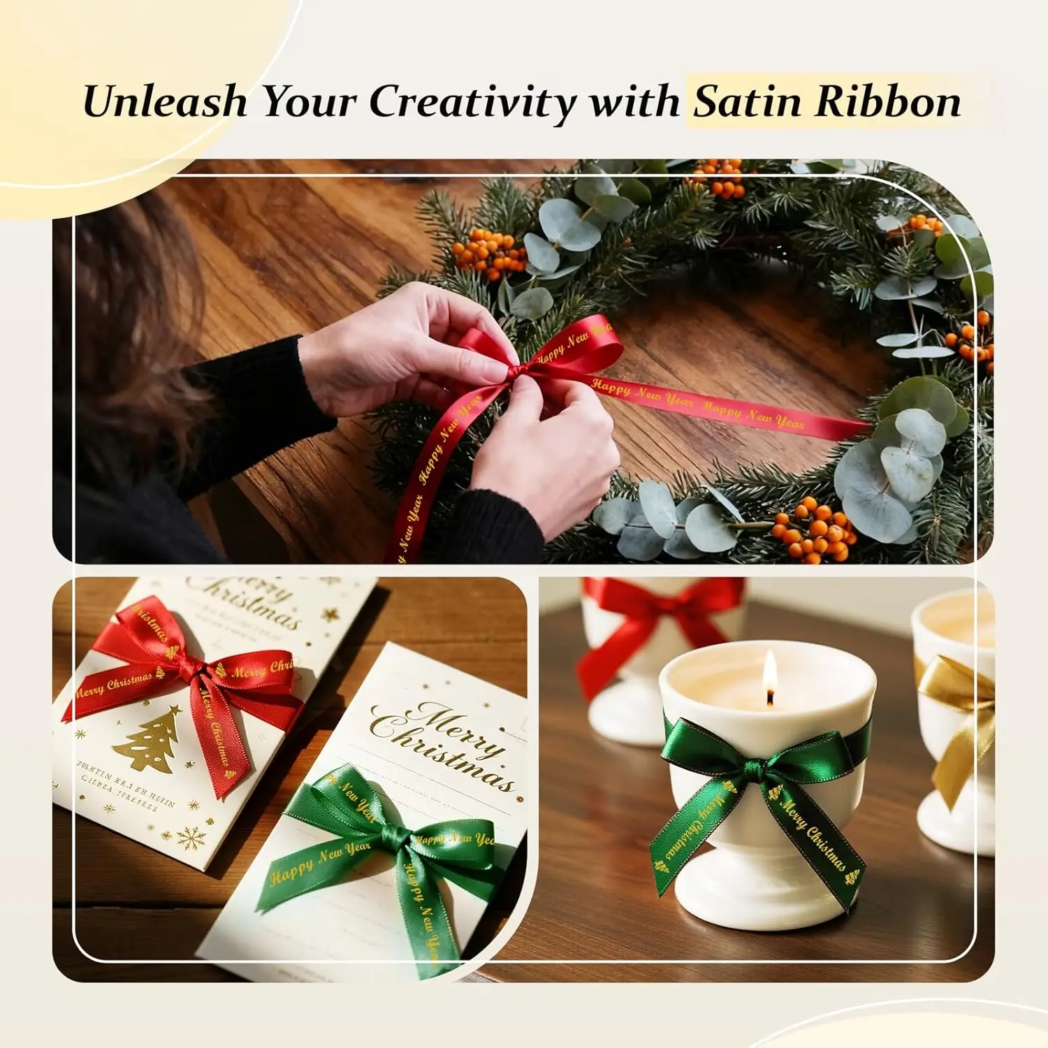 NIIMBOT N1/B18 Satin Ribbon Label/Special Carbon Ribbon for Birthday Gift Wedding Blessing Merry Christmas Party Flower decorate
