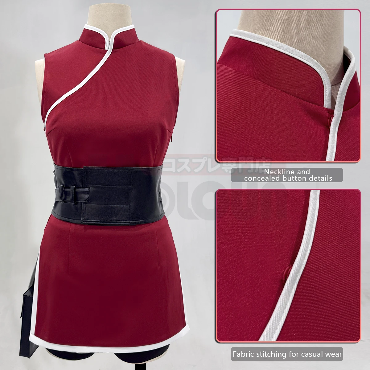 HOLOUN Anime Haruno Sakura Cosplay Costume Top Shorts Pouch Halloween Christmas Gift Cos Convention