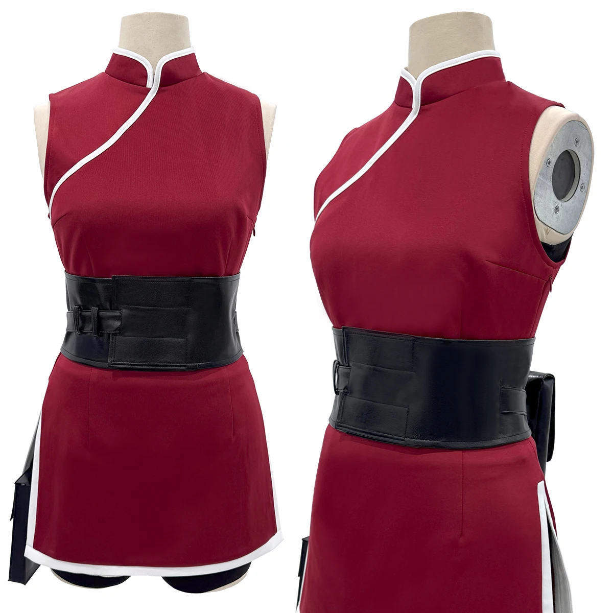 HOLOUN Anime Haruno Sakura Cosplay Costume Top Shorts Pouch Halloween Christmas Gift Cos Convention