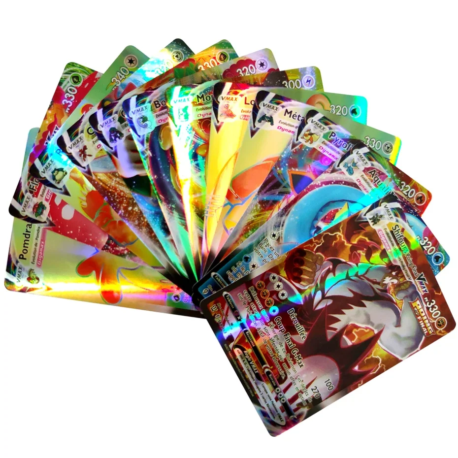2025 New French Version Pokemon Cards VMAX V EX GX MEGA Carte Collection Battle Trainer Children's Christmas Toys Gift