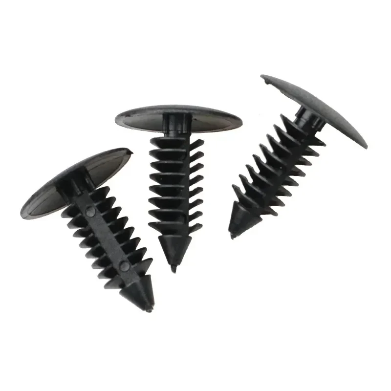 20/50PCS Gm Christmas Tree Barb Riveted Roof Trunk Interior Board Barb Nylon Plastic Card With Willow Nails Car Clip