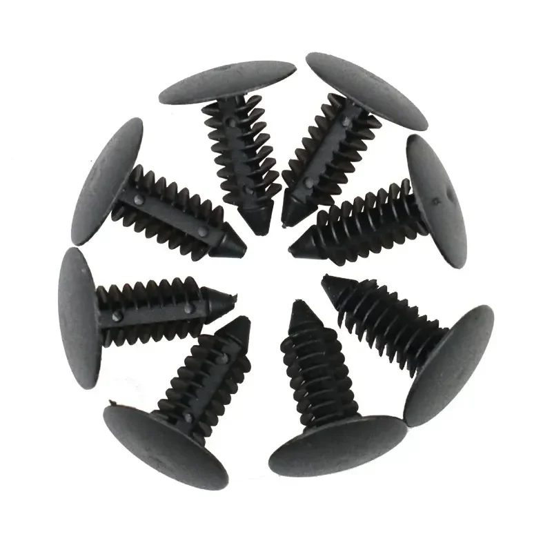 20/50PCS Gm Christmas Tree Barb Riveted Roof Trunk Interior Board Barb Nylon Plastic Card With Willow Nails Car Clip
