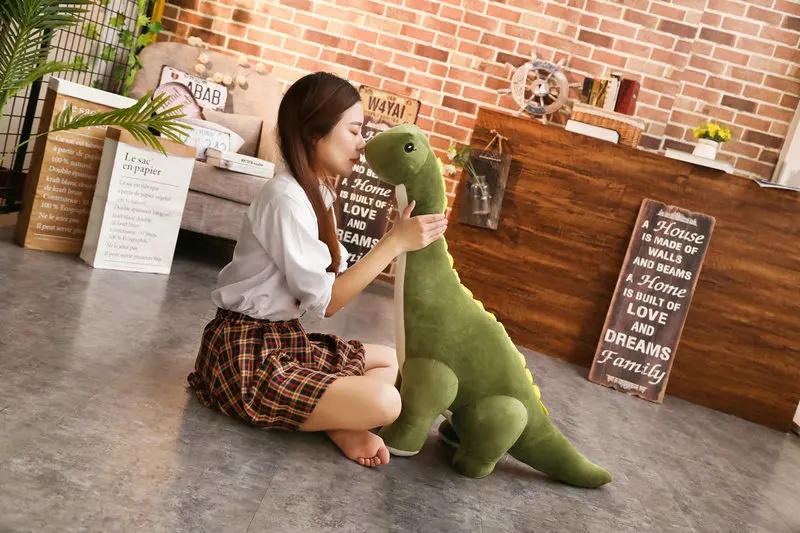 32cm-100cm New Colorful Plush Dinosaur Toys Stuffed Dolls Kids Boys Girls Gift Birthday Christmas Brinqedos