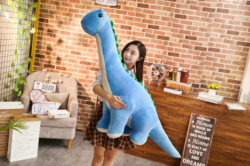 32cm-100cm New Colorful Plush Dinosaur Toys Stuffed Dolls Kids Boys Girls Gift Birthday Christmas Brinqedos