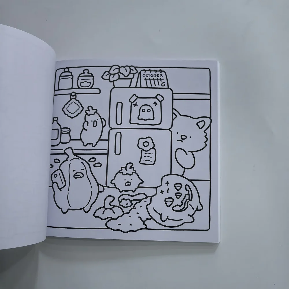 Silly Crimes: Cozy and Funny Coloring Book for Adults Cute Drawing Book Perfect Christmas Gift for Party and Birthday