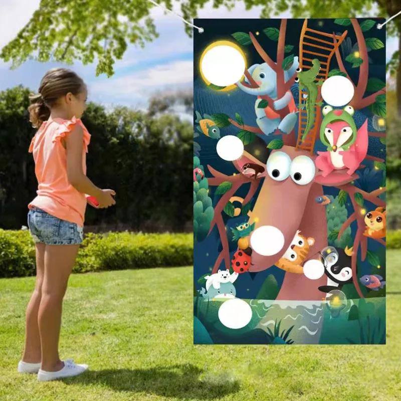 Throwing Sandbags Toy Game Fun Game Adult Safety Throwing Bag Children Outdoor Christmas Party Carnival Children's Toys