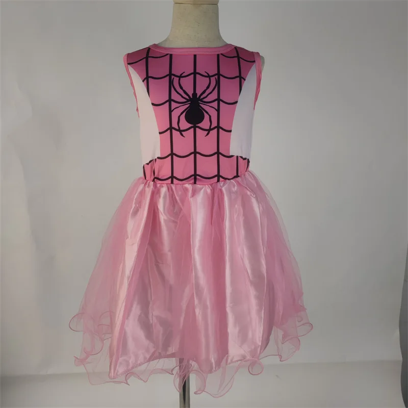 Movie Children Spidergirls Spider Girls Costumes Cosplay Kids Fancy Dress Christmas New Year Party Clothing