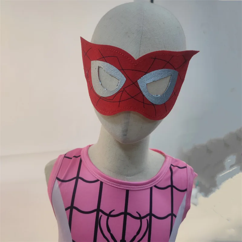 Movie Children Spidergirls Spider Girls Costumes Cosplay Kids Fancy Dress Christmas New Year Party Clothing