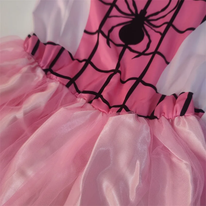 Movie Children Spidergirls Spider Girls Costumes Cosplay Kids Fancy Dress Christmas New Year Party Clothing