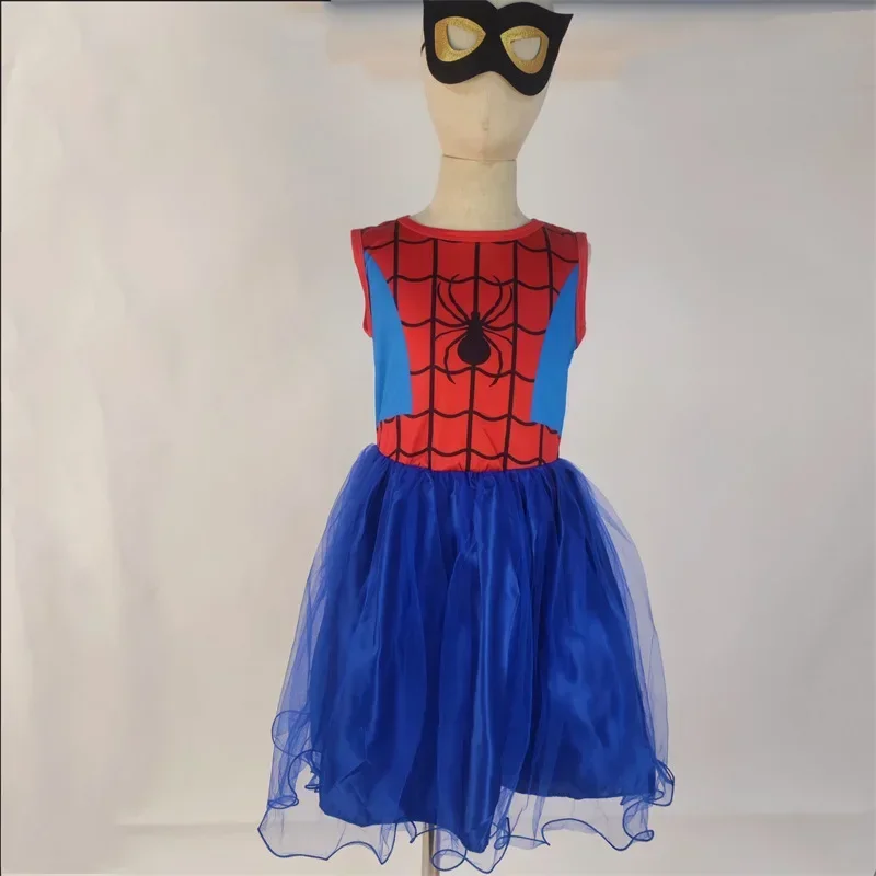 Movie Children Spidergirls Spider Girls Costumes Cosplay Kids Fancy Dress Christmas New Year Party Clothing