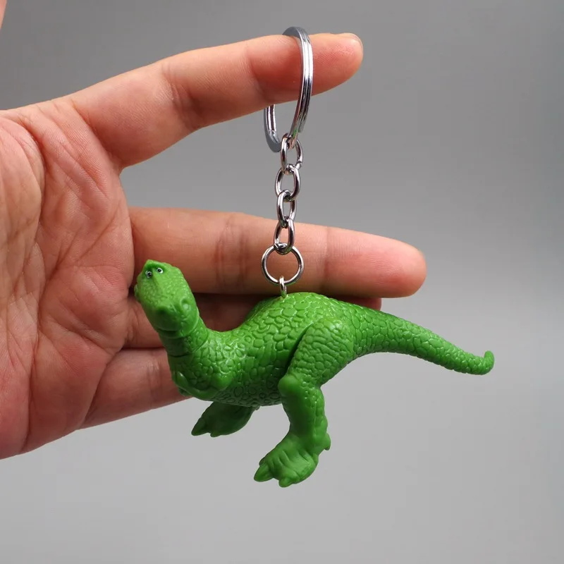 Anime Toy Story Woody Buzz Lightyear Action Figure Keychain Figure Jessie Woody Alien Key Ring Toys For Kids Christmas Gift