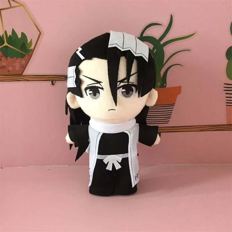 Smoke BLEACH Plush ToysKurosaki Ichigo Kuchiki Rukia Kuchiki Byakuya Ichimaru Gin Cosplay Plushie Stuffed Doll Christmas Gifts
