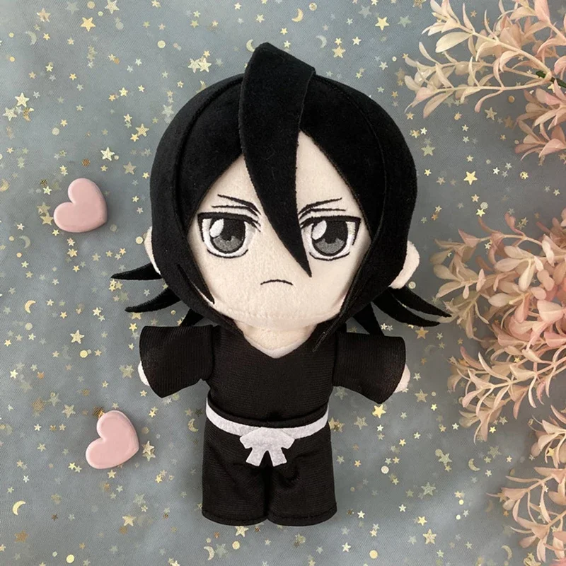 Smoke BLEACH Plush ToysKurosaki Ichigo Kuchiki Rukia Kuchiki Byakuya Ichimaru Gin Cosplay Plushie Stuffed Doll Christmas Gifts