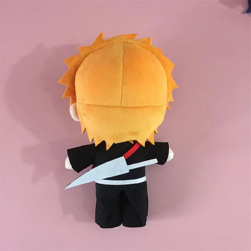 Smoke BLEACH Plush ToysKurosaki Ichigo Kuchiki Rukia Kuchiki Byakuya Ichimaru Gin Cosplay Plushie Stuffed Doll Christmas Gifts