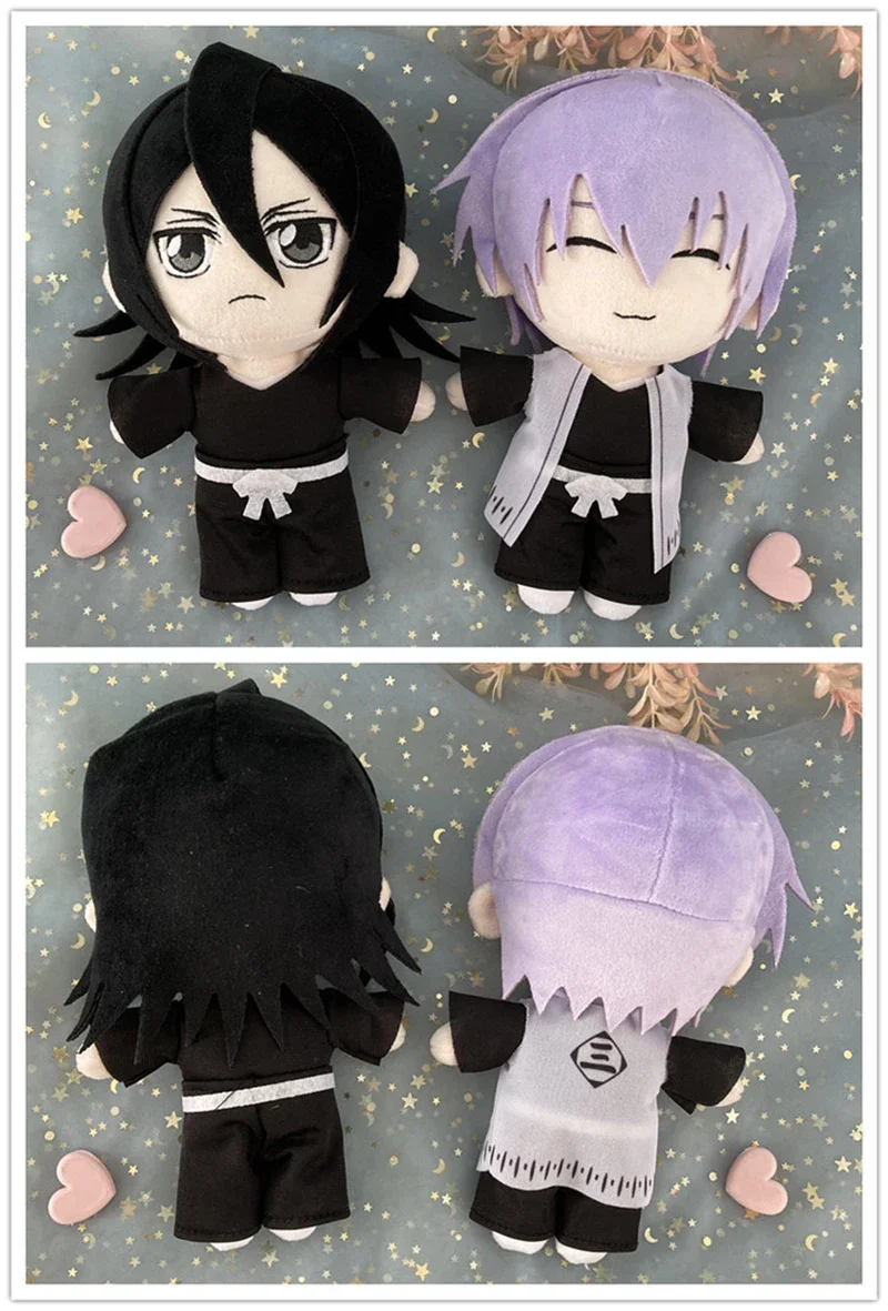 Smoke BLEACH Plush ToysKurosaki Ichigo Kuchiki Rukia Kuchiki Byakuya Ichimaru Gin Cosplay Plushie Stuffed Doll Christmas Gifts