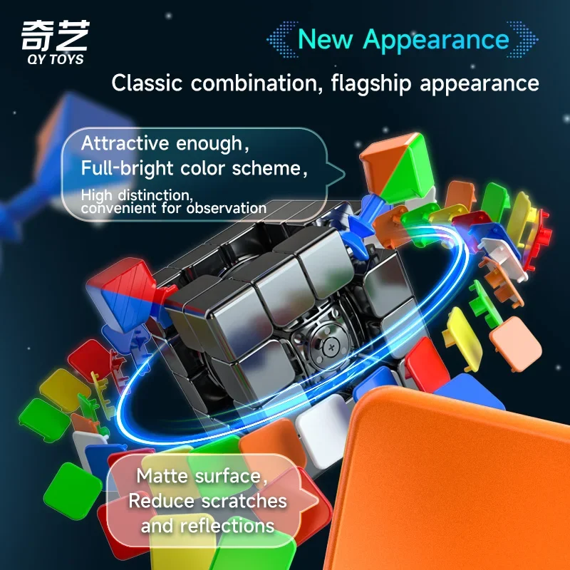 QiYi 2x2 3x3 4x4 7x7 Warrior M Pro Magnetic Magic Cube Professional Speed Puzzle Education Toys Christmas Gifts Cubo Magico Toys