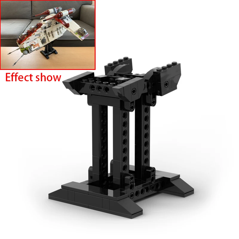 MOC Display Stand for Republic Gunship Stand Model Building Blocks DIY 75021 Bricks Children Toy Christmas Gift Only Bracket