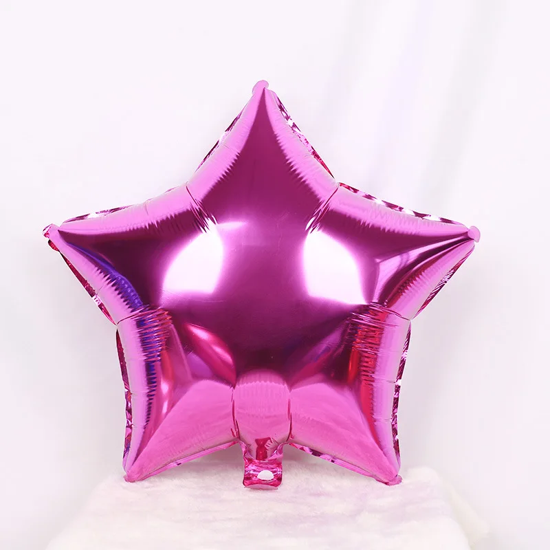 1/5/10Pcs Gold Star Foil Balloons for Birthday 18Inch Star Shaped Balloons for Wedding Baby Shower Mubarak Christmas Party Decor