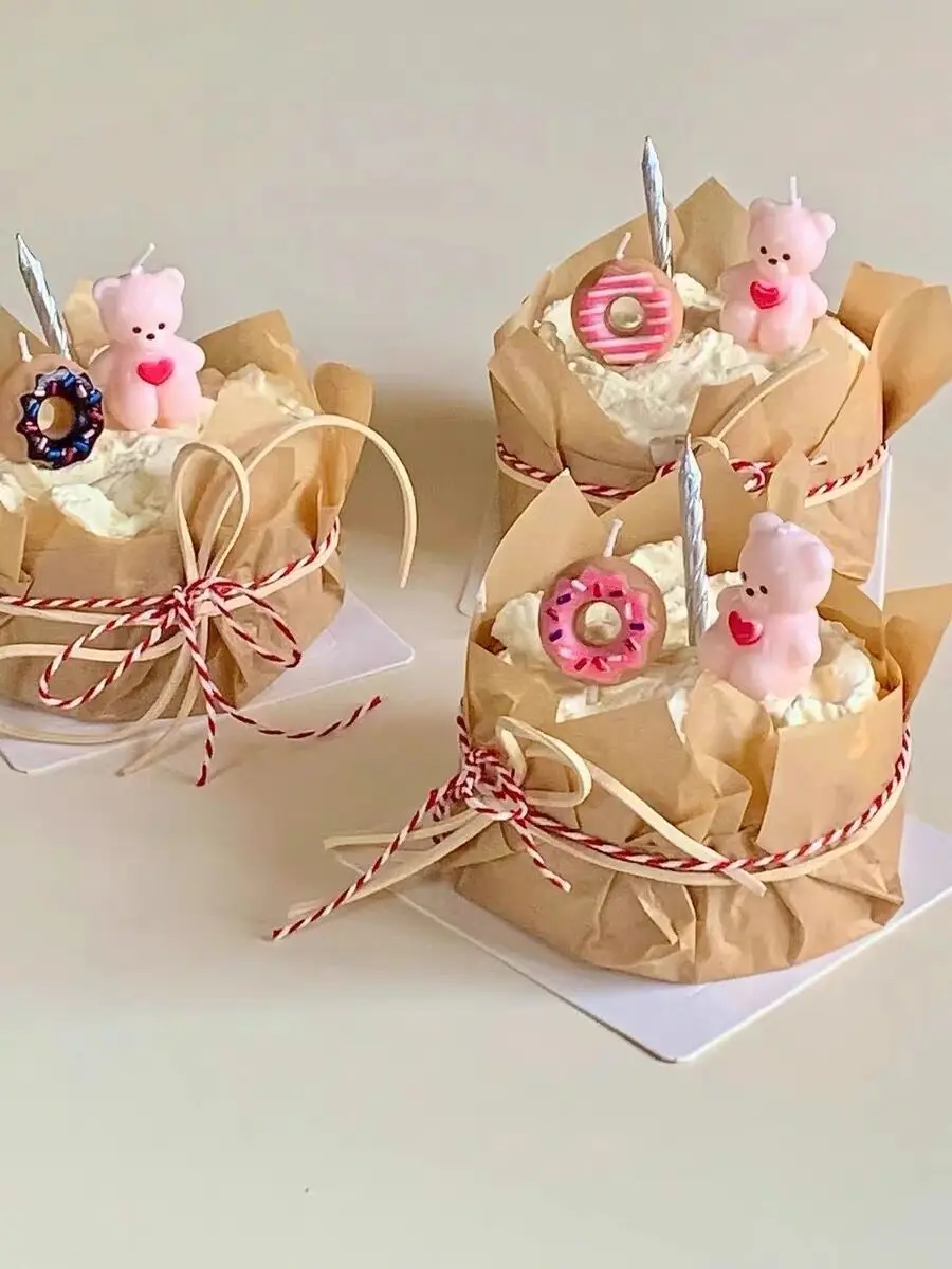 100M Double Color Cotton Baker Twine Rope Red White Cotton Rope Christmas Wedding Decoration Gift Package String DIY Crafts Wrap