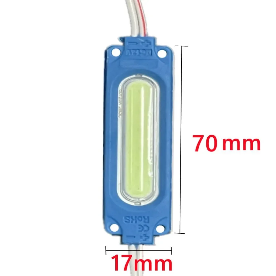 Multicolour 20PCS/lot 12V Led Modules COB Light for Backlight Shop Banner Waterproof IP65 Car Truck Train Christmas Decorations